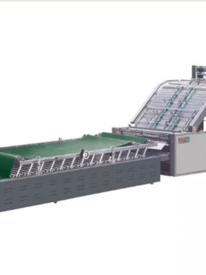 Automatic Corrugation Flute Color Carton Cardboard Laminating Box Make Machine
